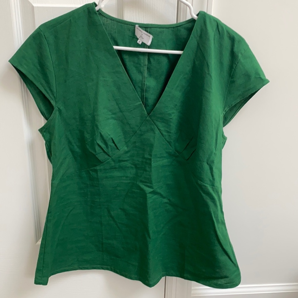 J. Crew v neck top.